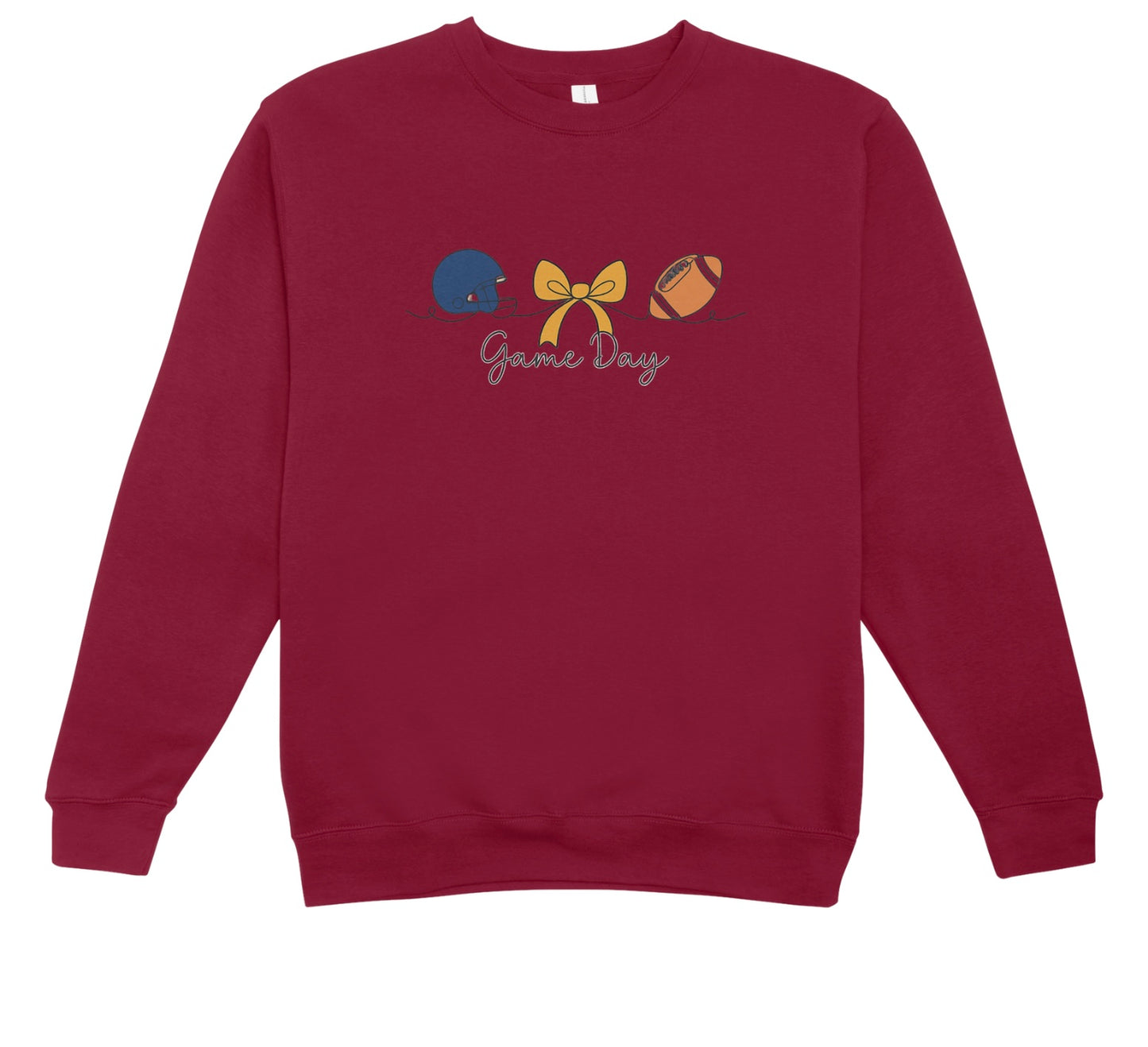 ShaRUN™ Exclusive Game Day Spirit Yellow Crewneck