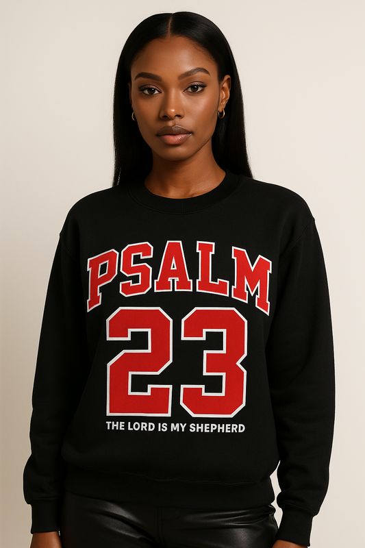 ShaRUN™ Select  Psalm 23 “The Lord Is My Shepherd” Crewneck