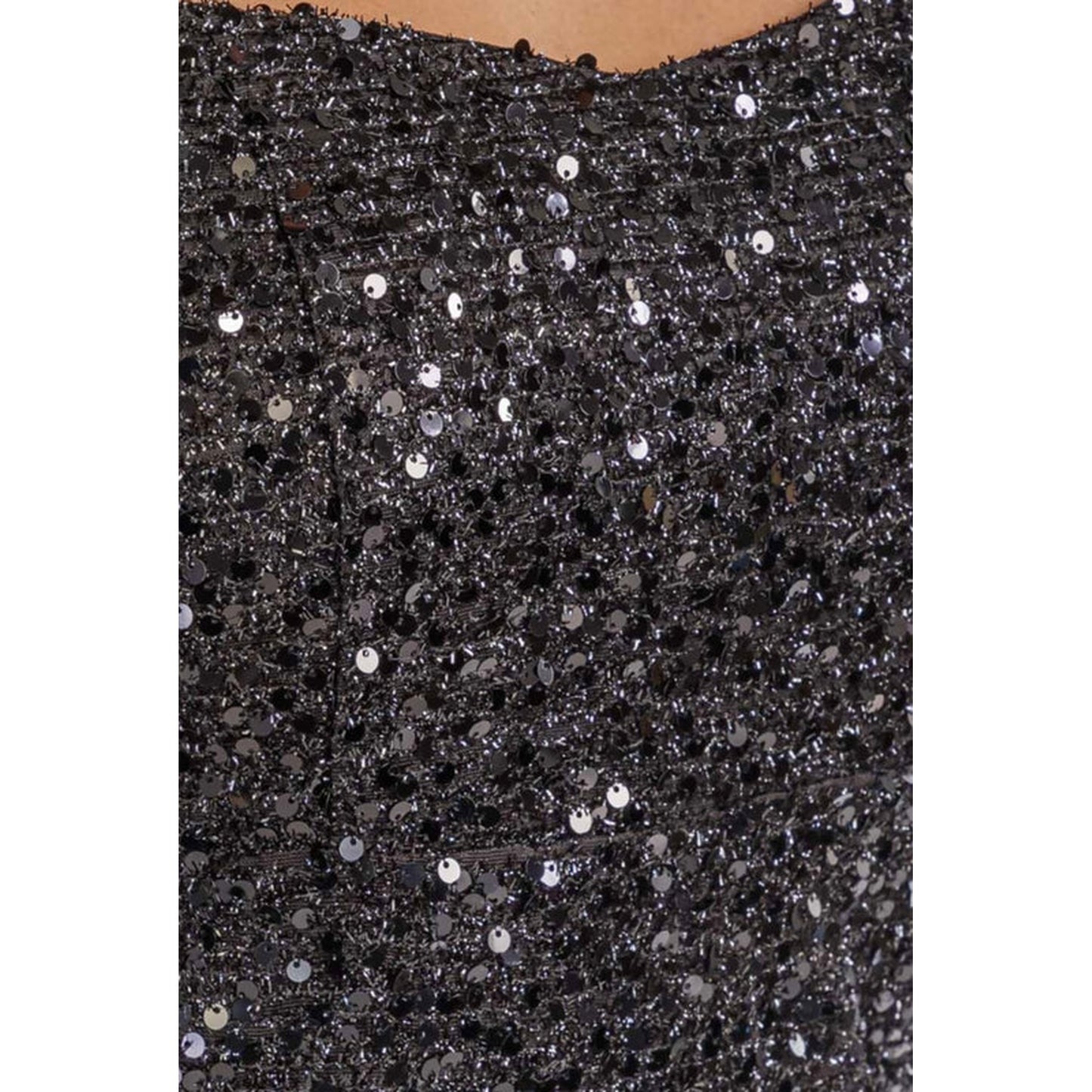 RUNway Sparkle (Black Sequin Bodycon Mini Dress